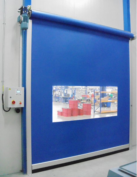 Puerta industrial automática del obturador del rodillo para la velocidad 1.5m/s de la abertura de la seguridad de Warehouse