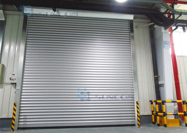 China Ruede para arriba absolutamente la carga de viento de las puertas de la seguridad del taller del codificador los 30m máximos/s fábrica