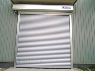 puerta de la seguridad industrial del exterior de 5000mm*5000m m con construido en célula de foto