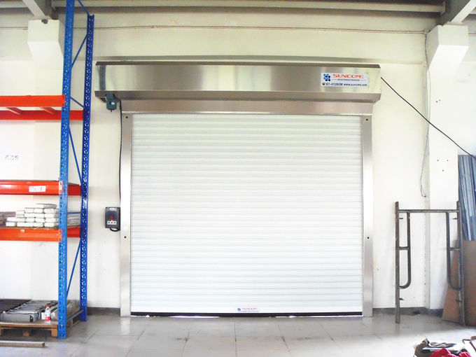 puerta de la seguridad industrial del exterior de 5000mm*5000m m con la fase 50HZ de la CA 380V 3