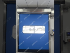 Puerta con cremallera de alta velocidad