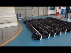 Fabricación de refugios inflables para muelles