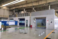 Workshop Dust - Free Area PVC High Speed Industrial Doors Galvanized Steel Frame