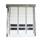 PVC Stacking Garage Doors Fast Rolling Shutter Industrial Folding Door