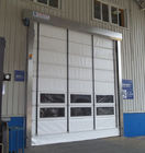 304 Stainless Steel / Aluminum Exterior High Speed Shutter Door 8000mm*8000mm