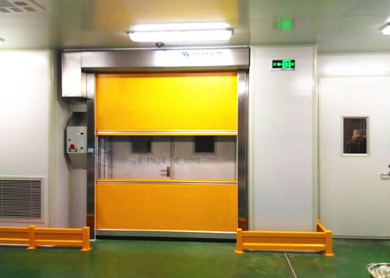 Puerta de plástico de alta velocidad para taller