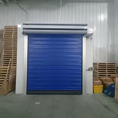 Logística Optimizado Almacenamiento en frío Alta velocidad Frío Puertas a prueba de agua