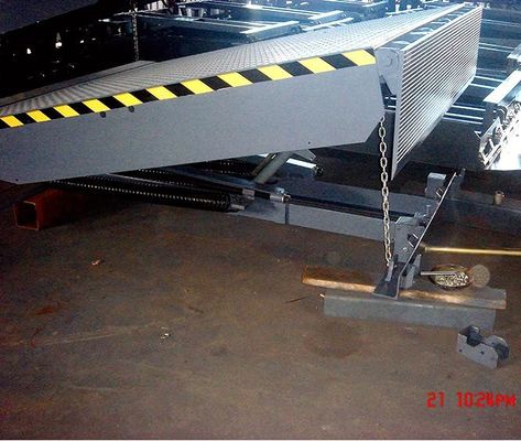 Operación manual industrial Nivelador mecánico de muelle con acero de alta resistencia
