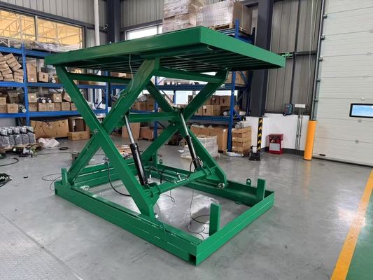 Mesa de elevación fija con tijeras ajustable hidráulica 500 kg para la bahía de Laoding