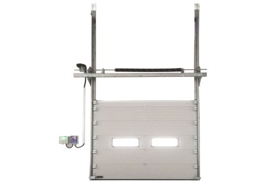 AC 200V Puerta de persiana de alta velocidad exterior de fase única Cuadro de acero galvanizado Puerta de elevación vertical
