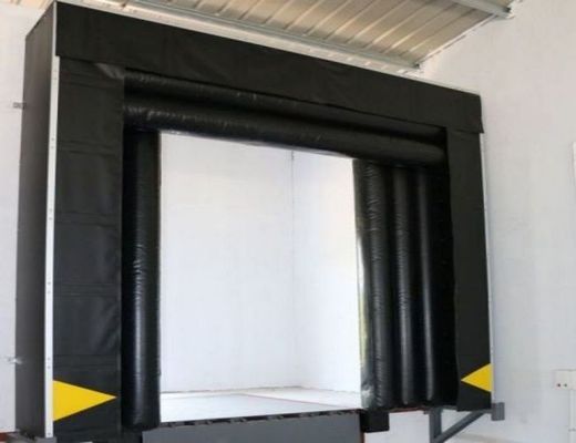 Sellado de muelle de carga de alta eficiencia sujeción del vehículo para el exterior