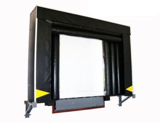 Rolling Formed Dock Seals Galvanized Steel Frame High Resilience Esponja refugios en el muelle