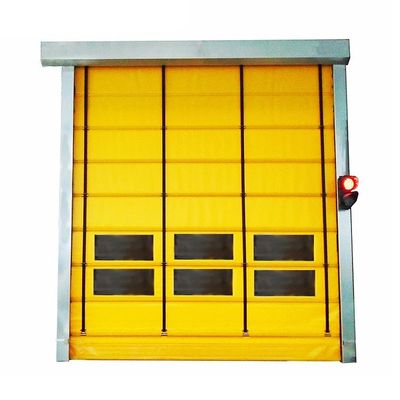 Puerta de persianas rodantes de almacén Puertas apiladas de alta velocidad