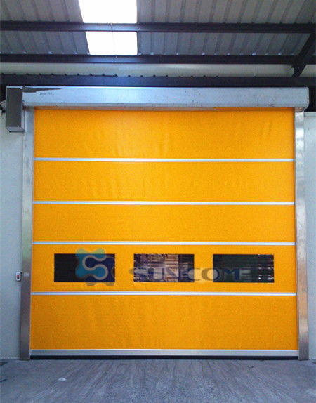 Puerta de alta velocidad industrial inglesa del interfaz antropomecánico para Warehouse