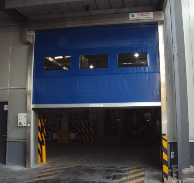 Obturador automático de las altas puertas industriales de alta velocidad frecuentes del exterior