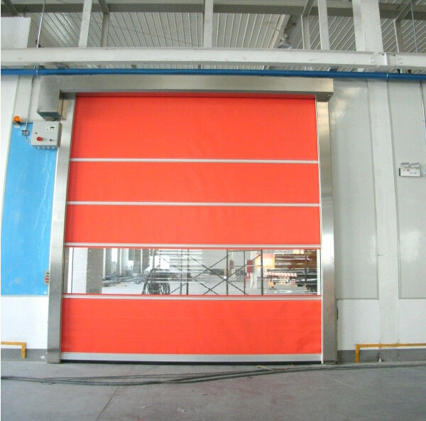 Automáticos rápidos ruedan para arriba la puerta, puerta de alta velocidad industrial para Warehouse