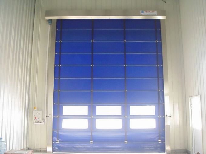 Puertas industriales de alta velocidad del obturador de la puerta exterior de la persiana enrrollable